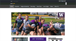 Desktop Screenshot of huskyrugby.com